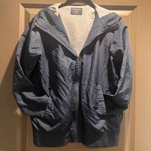The Children’s Place zipper jacket hoodie Navy XL 14